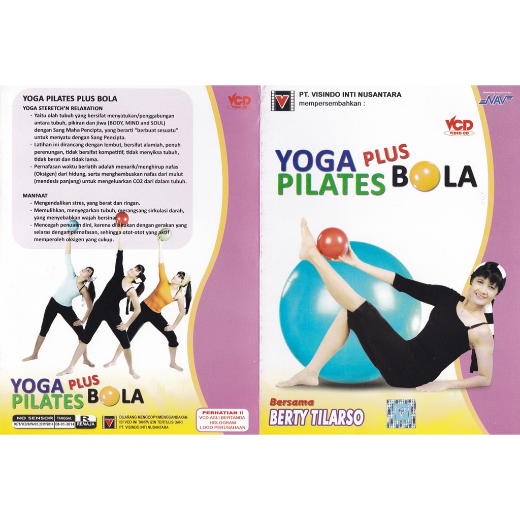 VCD YOGA PLUS PILATES BOLA