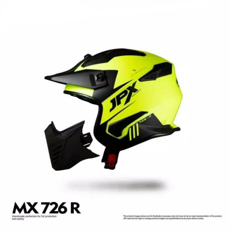 Helm JPX MX 726 R Yellow black