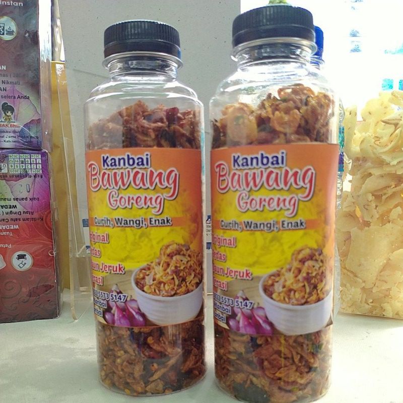 

Kanbai Bawang Goreng rasa Pedas