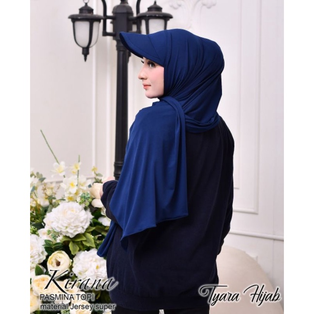 Jilbab Pashmina Instan Topi Sporty Kirana Ori Tyara Hijab