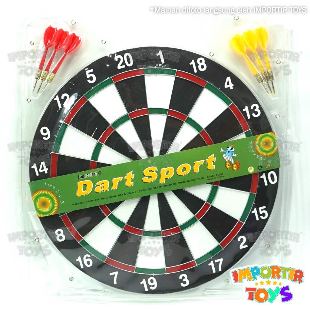 Magnet Panah Busur BESAR Dart Game Berkualitas Import