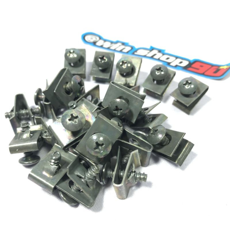 BAUT SKRUP KLIP BODY HONDA MOTOR MATIC (20 pcs)