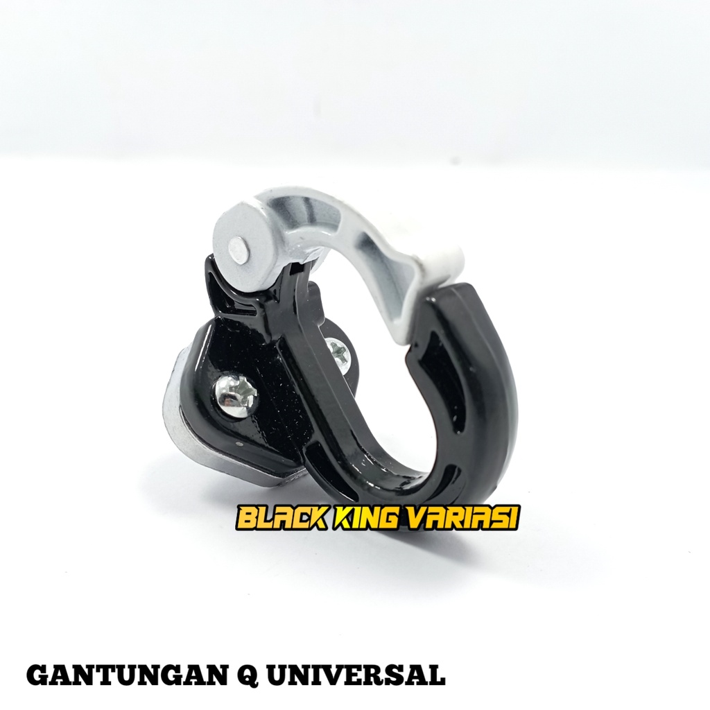 Gantungan Barang Q Pengait Kaitan Barang Model Q Universal Beat Vario Mio Aerox Nmax Pengait Barang Gantungan Motor Q