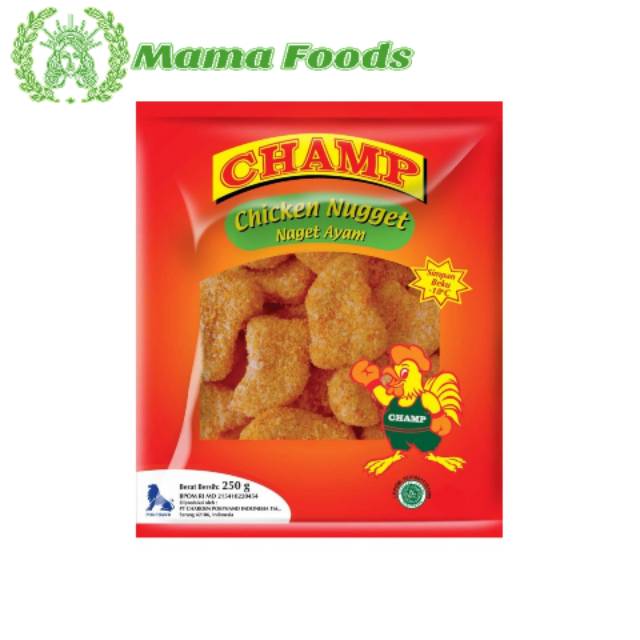 

Nugget Ayam Champ Chicken Naget 250gr Harga Agen Termurah