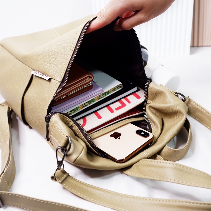 Prily Ransel Multifungsi - Tweelyforbag - Tas Ransel Wanita - Tas Wanita