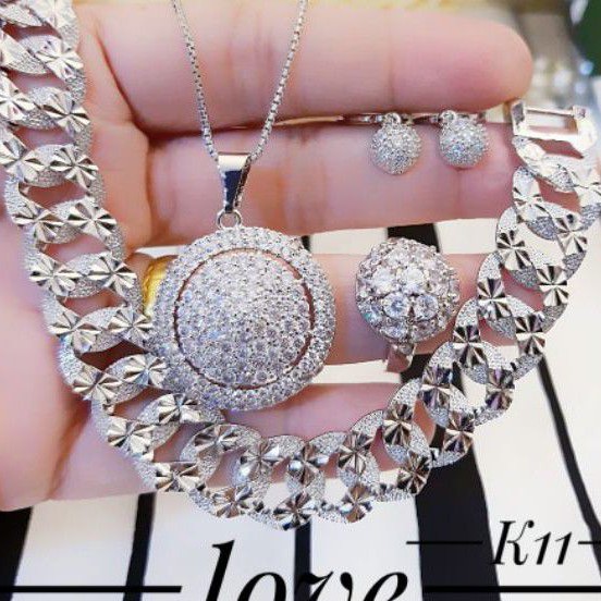 Xuping Set Perhiasan silver 1511n