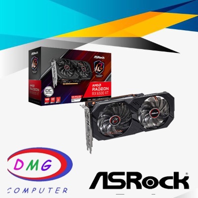 Radeon RX 6500 XT Phantom Gaming D 4GB OC New