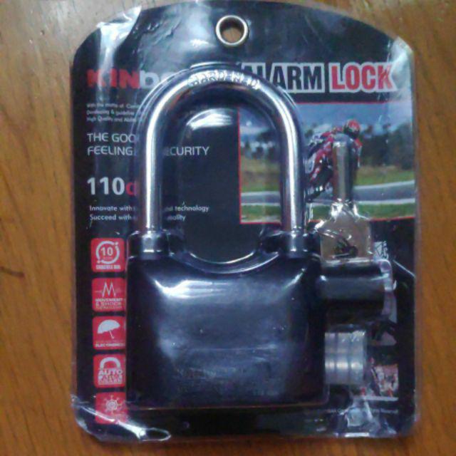 Gembok Alarm Merek Kinbar / Gembok Alarm