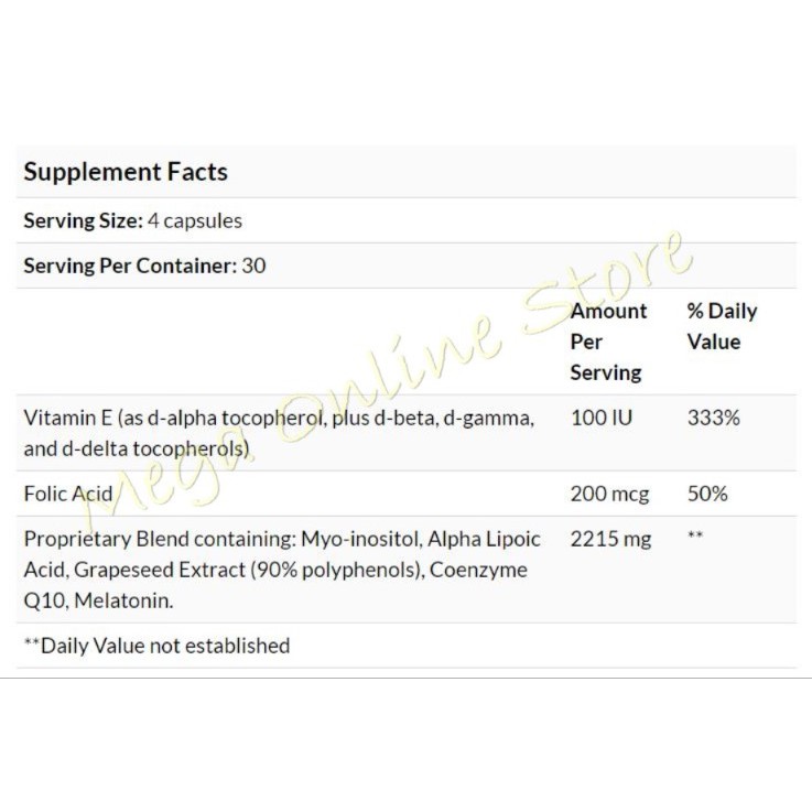 Ovaboost - 120 Kapsul + Myo-Inositol - 120 Kapsul