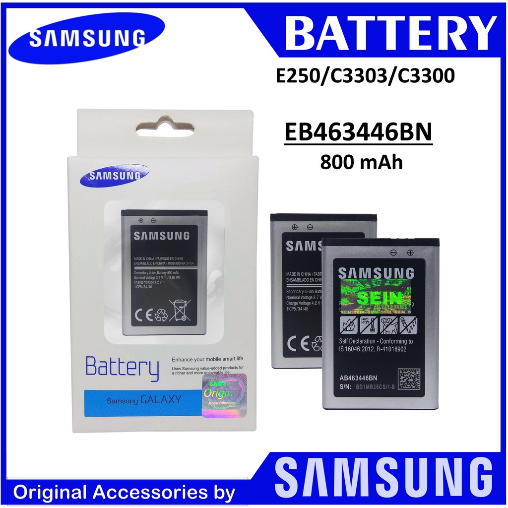 aterai Samsung Galaxy Lakota C3322 / Corby C3650 / Batre Battery Hp Original