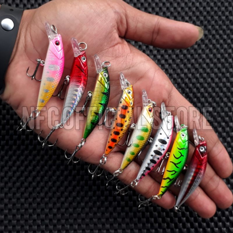 Lure minnow Sinking 6cm / 6gr Replika ALTRON Rekomendasi untuk Ultralight casting