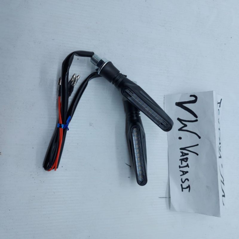 LAMPU LED RUNNING MOTOR CUSTOM SEIN RUNING vixion lampu sen led universal beat vario mio 129