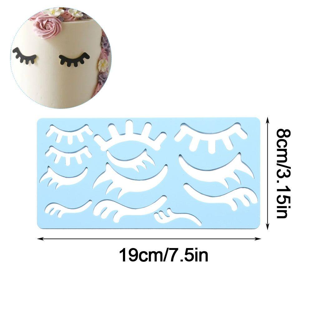 Solighter Unicorn Eyelashes Mold 3D Cutting Die DIY Cetakan Scrapbook Stamp