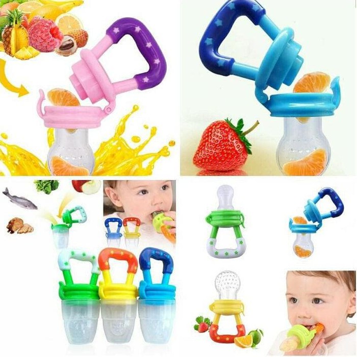 homimart I IQ Baby Teether Food and Fruit Feeder Teether Bayi Mainan Gigitan Bayi