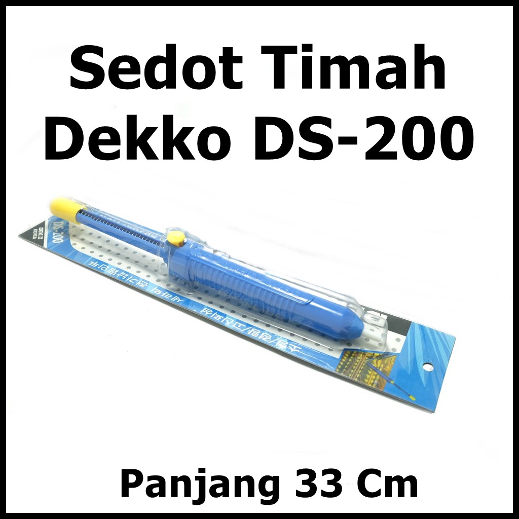 Sedotan Timah Dekko DS-200 Tin Sucker Penghisap Penyedot Timah