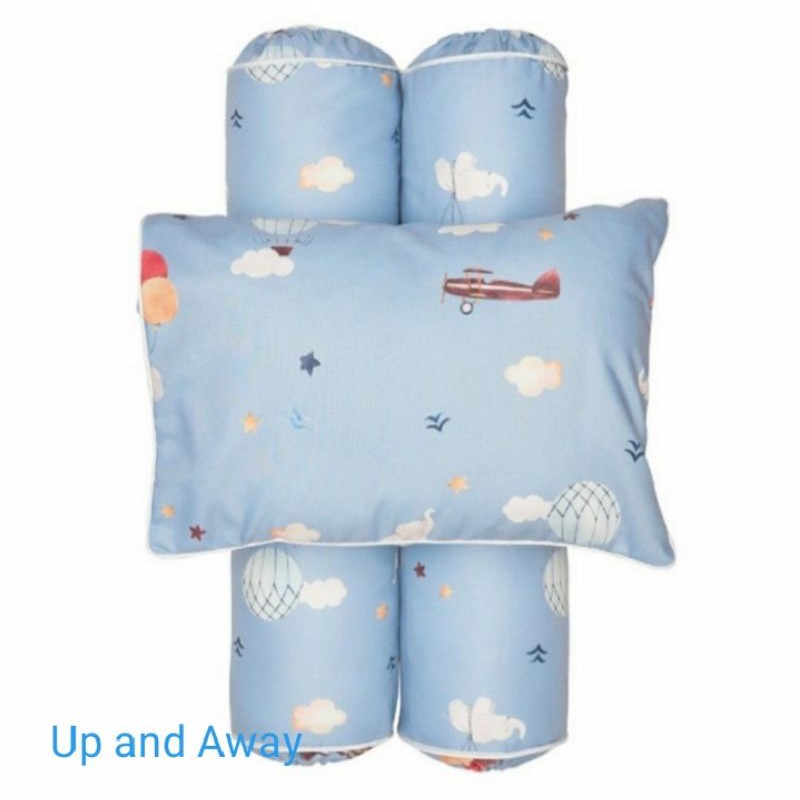 COTTONSEEDS Pillow Bolster Set Bantal Guling Bayi Cotton Seeds Baby