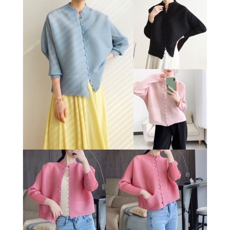 ATASAN WANITA IMPORT BANGKOK BAHAN PLISKET PREMIUM/ TOP PLEATS ZOYA/ BAJU WANITA KEKINIAN ATASAN JUM
