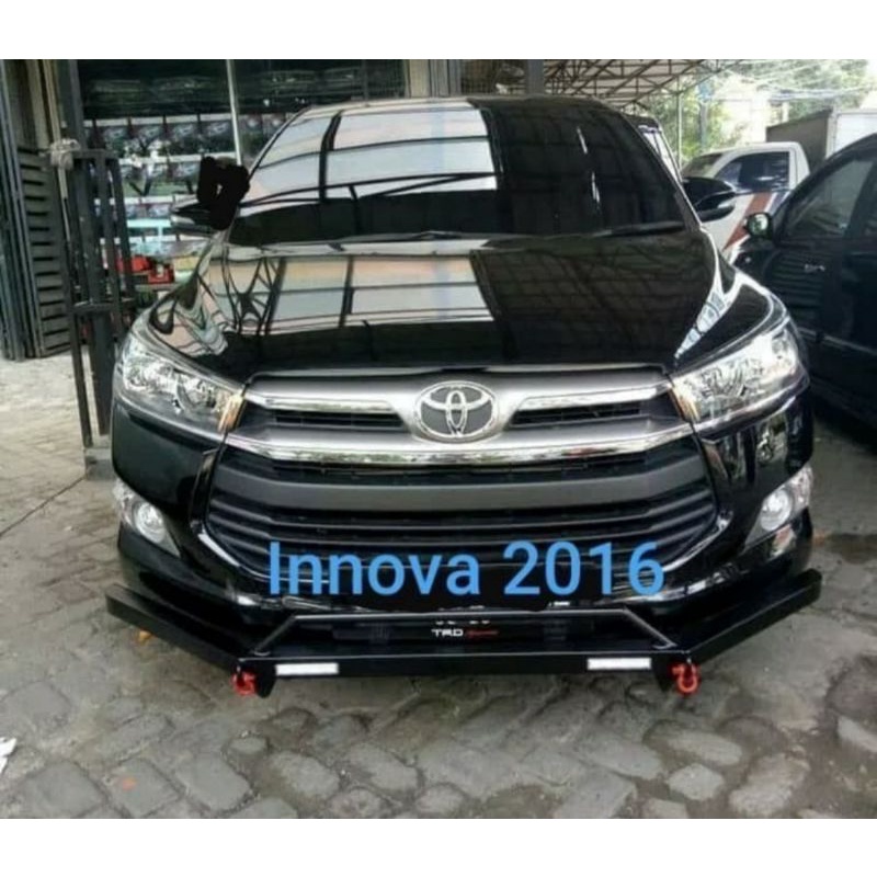 Tanduk Mini ARB bemper depan All new Innova 2016 model full