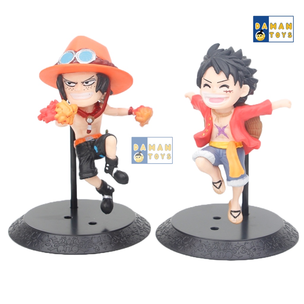 Figure One Piece Luffy Sabo Gol. D Roger Garp Silver Rayleigh/ One Piece Action Figure Set /Figure Murah