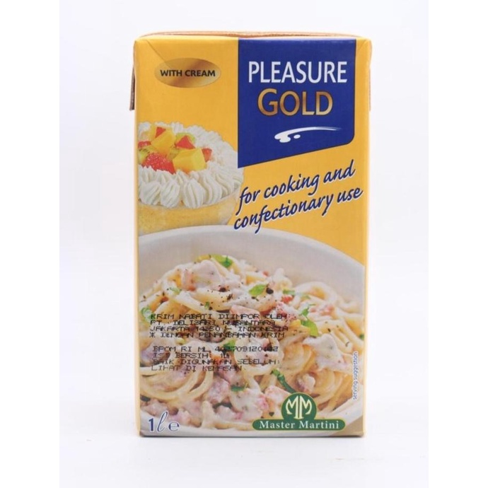 

(BISA COD) Master Gourmet GOLD Cooking Whipping Cream 1Liter - Gosend/Grab