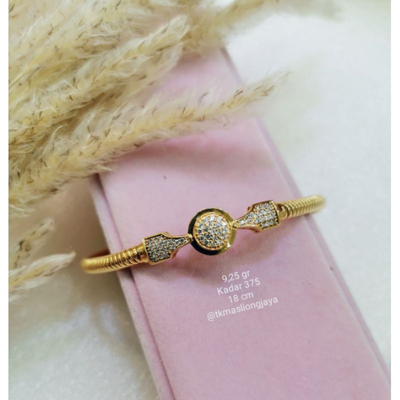 Gelang Bangle Emas kadar 375/8k