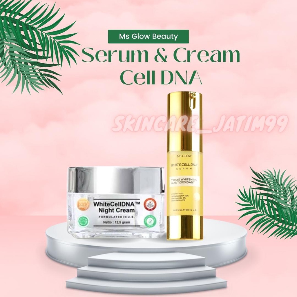 Serum White Cell Dna Ms Glow/Night Cream White Cell Dna Ms Glow