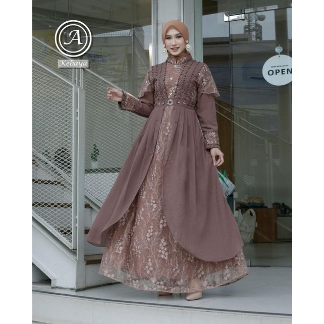 GAMIS TILLE MEWAH DAN MOTIF KEKINIAN / GAMIS PESTA PAYET / GAUN PESTA  WANITA SUPER CANTIK  / FASHIO