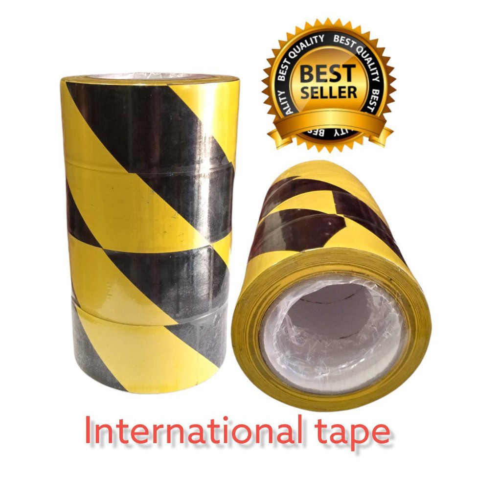 

Lakban Police Line 48mm*33m/PVC Marking Floor/Lakban Lantai/Barricade