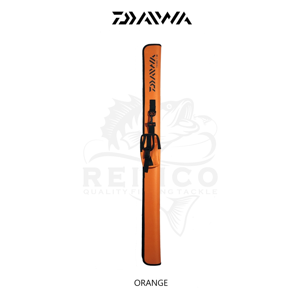 Tas Pancing Daiwa HardcaseFiber Selempang Ukuran 60cm 80cm 100cm 120cm-Orange