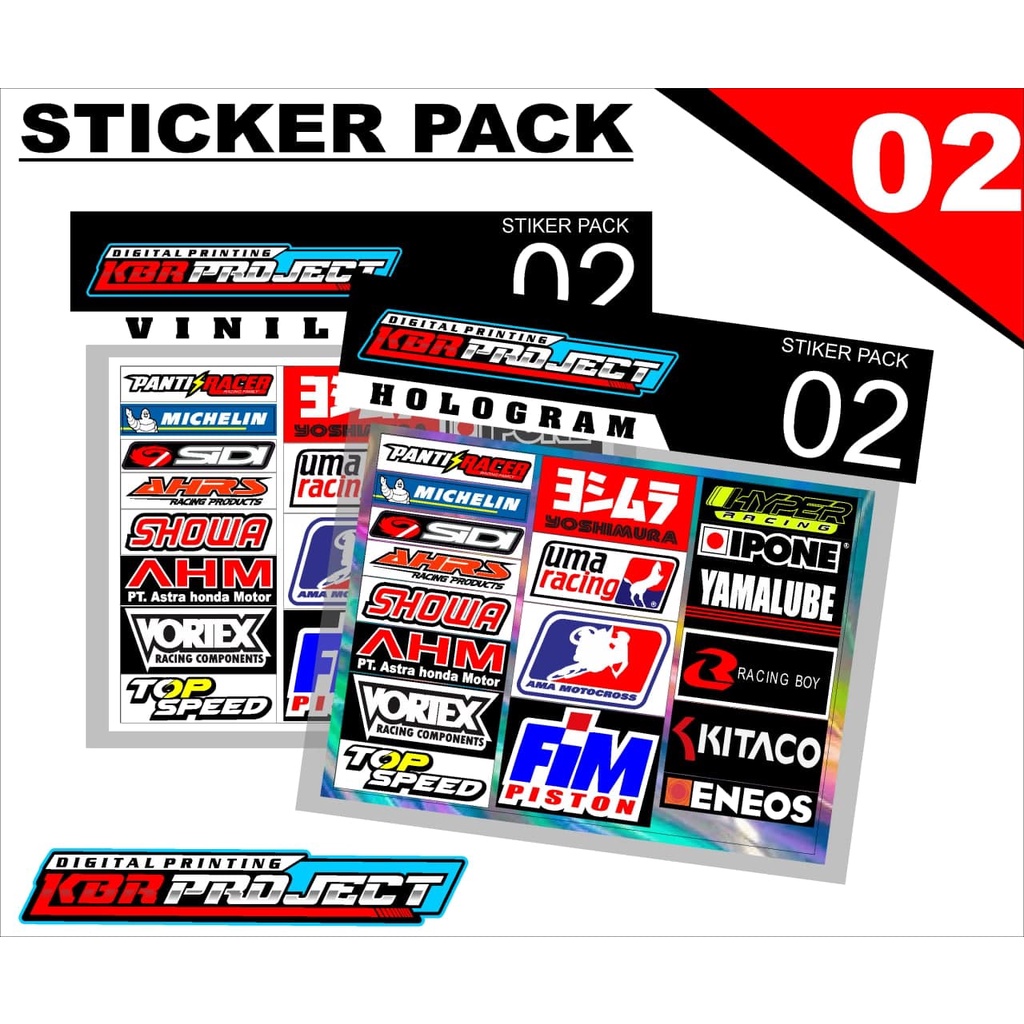 

Sticker Pack - Sticker Pack Variasi List Sticker Pack.02 Design IPING STICKER