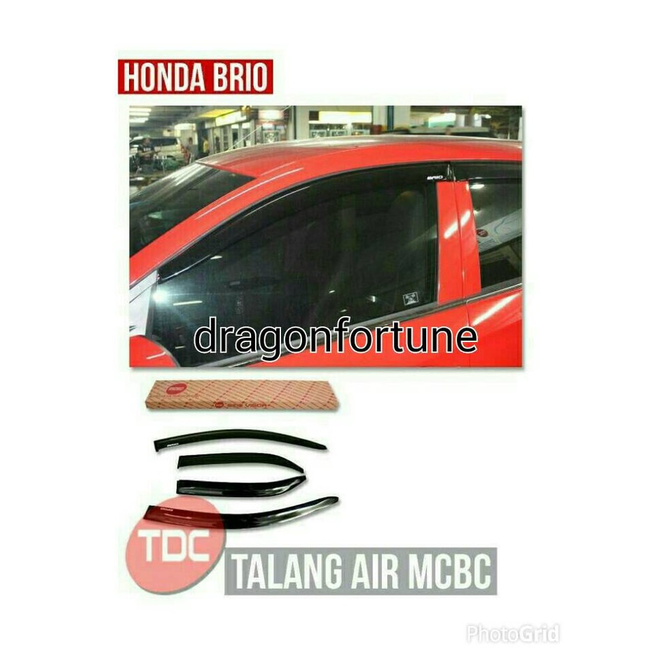 Talang air honda Brio