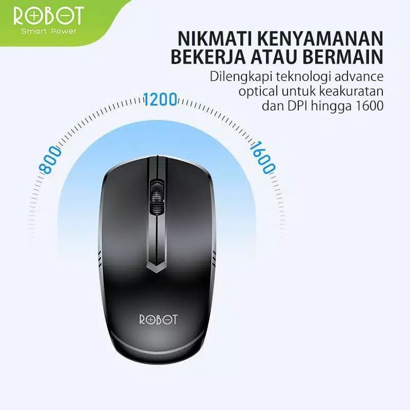 WIRELESS MOUSE M200 ROBOT ORIGINAL