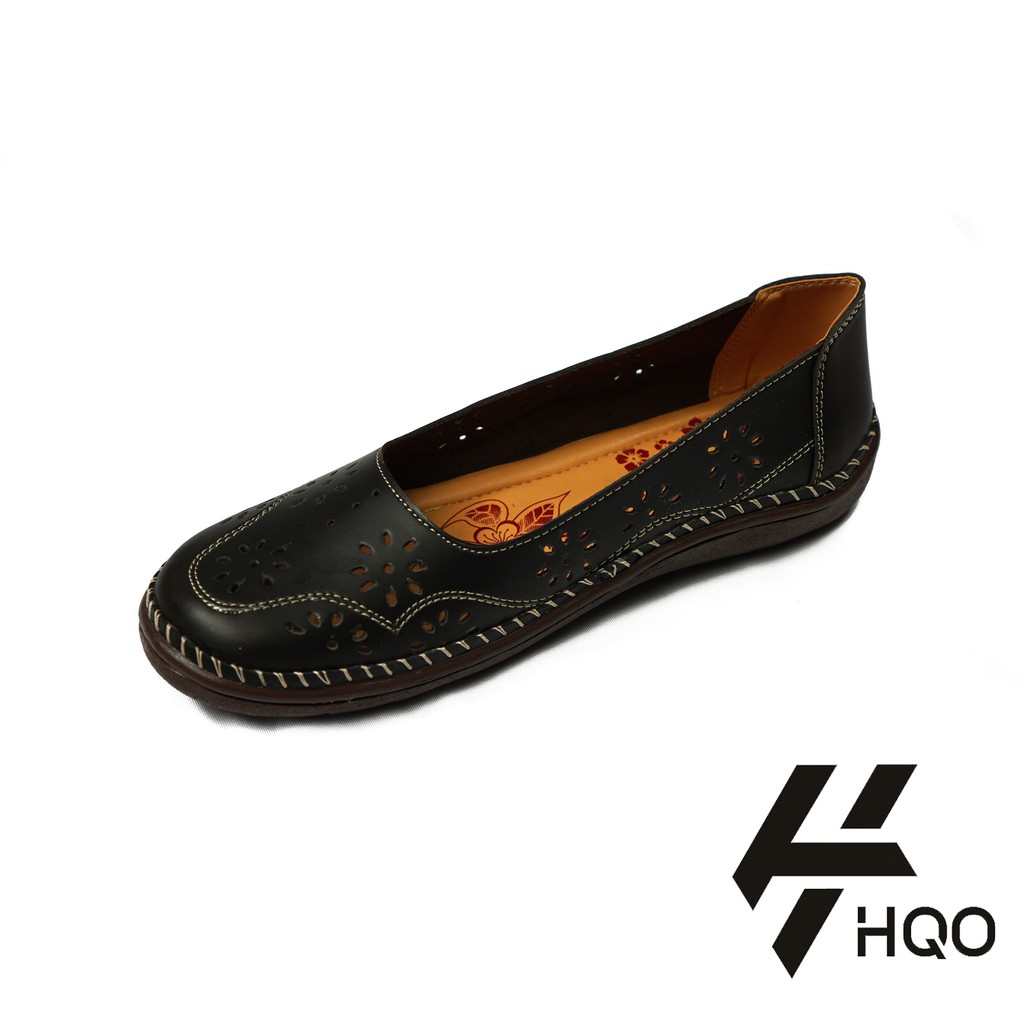 HQo Sepatu Pantofel Wanita / Sepatu Kerja Wanita / Sepatu Selop Wanita / Sepatu Kerja Kulit / SP07