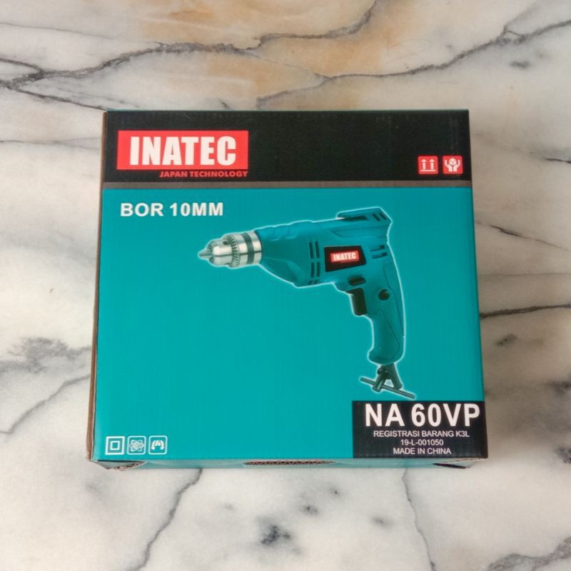 Mesin Bor INATEC NA 60VP (10 MM 2 Arah Variable Speed)