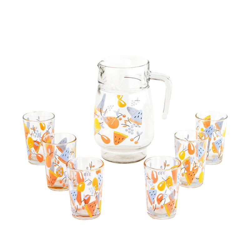 Kimglass Evana Pitcher set of 7 Pcs
