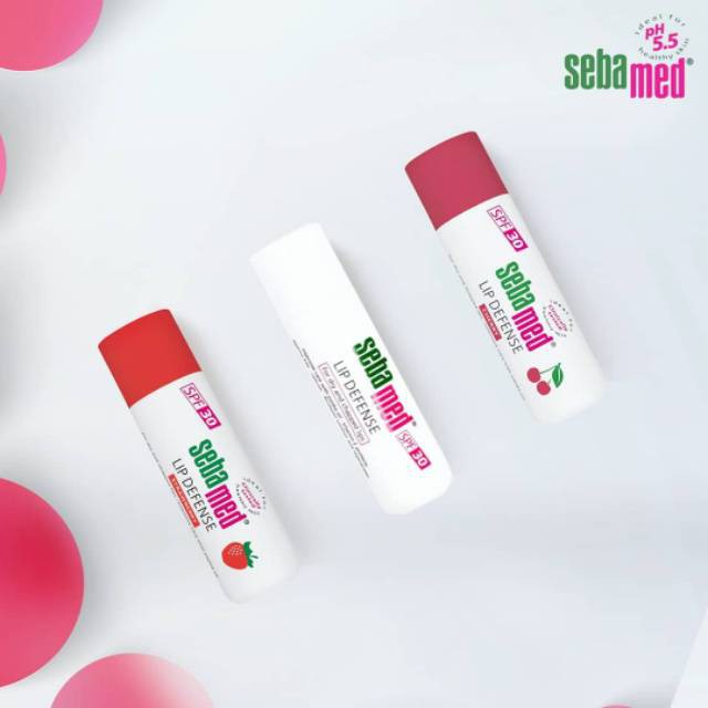 ★ BB ★ SEBAMED Lip Care Stick SPF 30 Triple Protection - Defense - Strawberry - Cherry - Baby