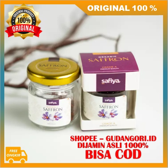 

Safiya Saffron Premium Saffron Afghanistan Super Negin Grade A Membantu Atasi Kolesterol, Lambung, Asam Urat, hipertensi, Dan Jantung ORIGINAL