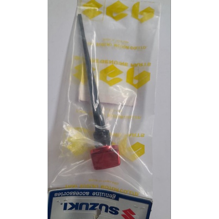 deep stick tutup oli suzuki skywave hayate spin skydrive SGA chrome red krom merah