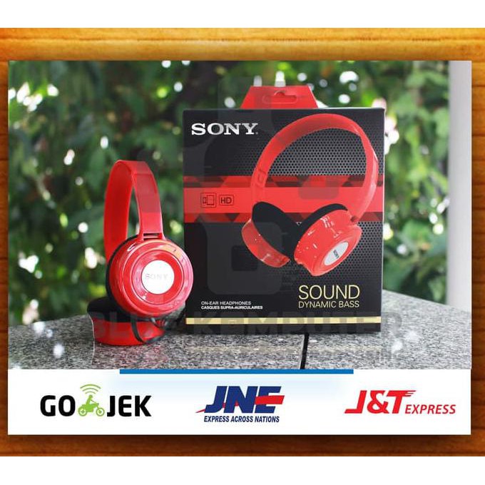 Termurah Headphone Sony Dynamic + Mic / Headset / Sony Dynamic Garansi