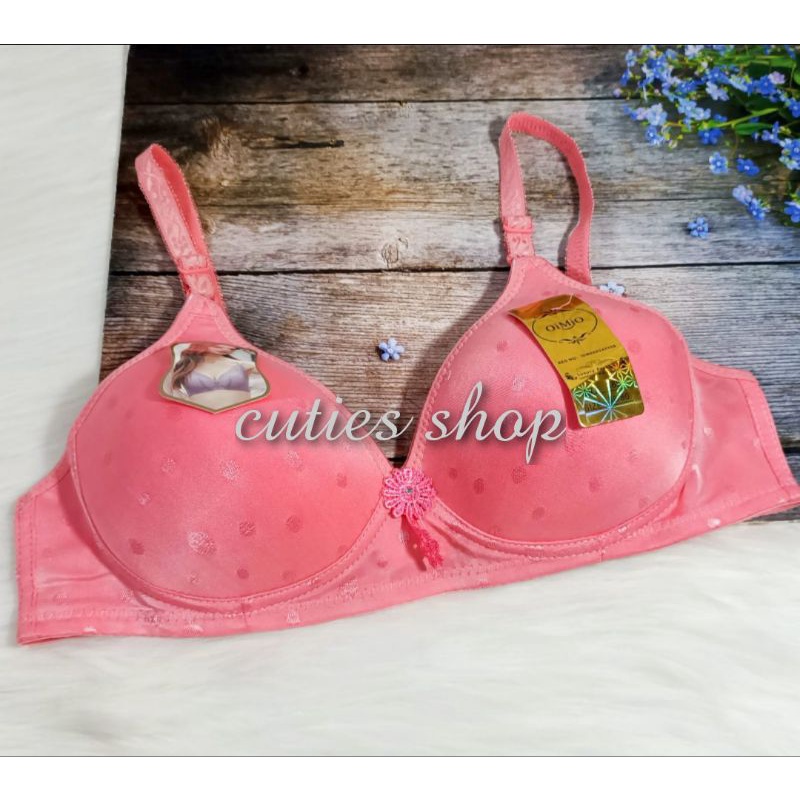 BRA SIMPLE NON KAWAT BUSA TIPIS, SIZE 36-42