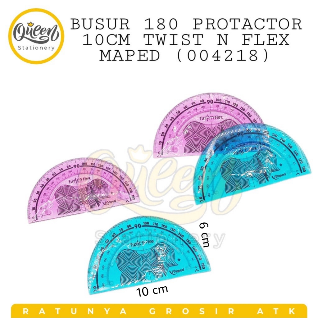 

1 PCS BUSUR 180 PROTRACTOR 10CM TWIST N FLEX MAPED (004218) / PENGGARIS BUSUR / BUSUR DERAJAT / BUSUR PLASTIK BERKUALITAS / BUSUR FLEKSIBEL