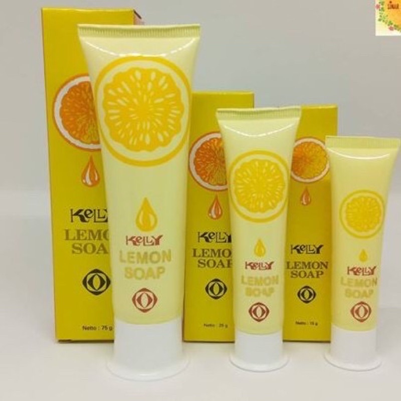 Kelly Lemon Soap / Sabun Cuci Muka / Kelly Pencuci Muka