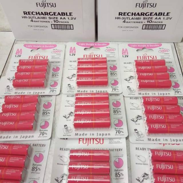 BATERAI FUJITSU ORIGINAL RECHARGEABLE 950MAH BP4