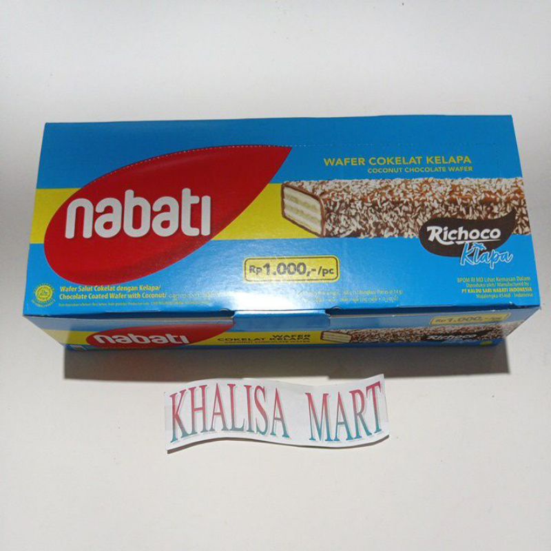 

Wafer Nabati Cokelat Kelapa