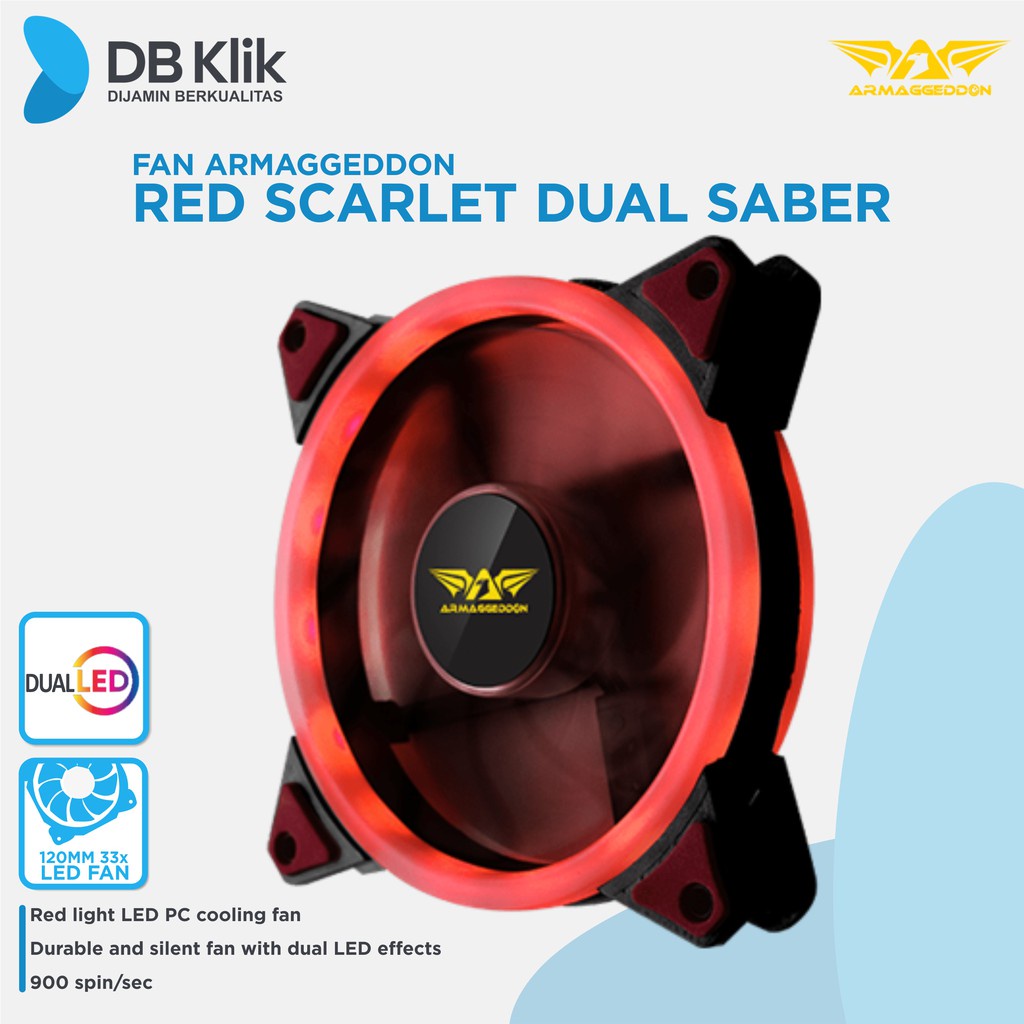 Fan Armaggeddon Red Scarlet Dual Saber 12cm