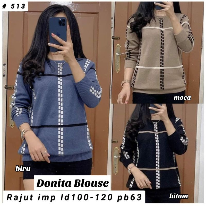 rajut import/blouse rajut import/kaos rajut import