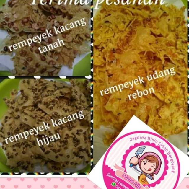 

Rempeyek khas madiun ( wilayah jabodetabek via go send )