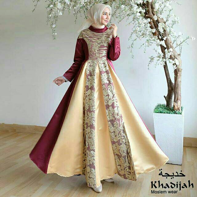 Gaun Mikayla gamis pesta by Khadijah