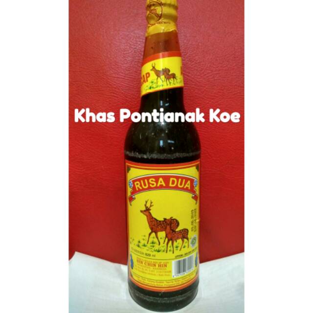 

1kg Kecap Asin Cap Rusa Dua 620ml (Pindah ke botol plastik)