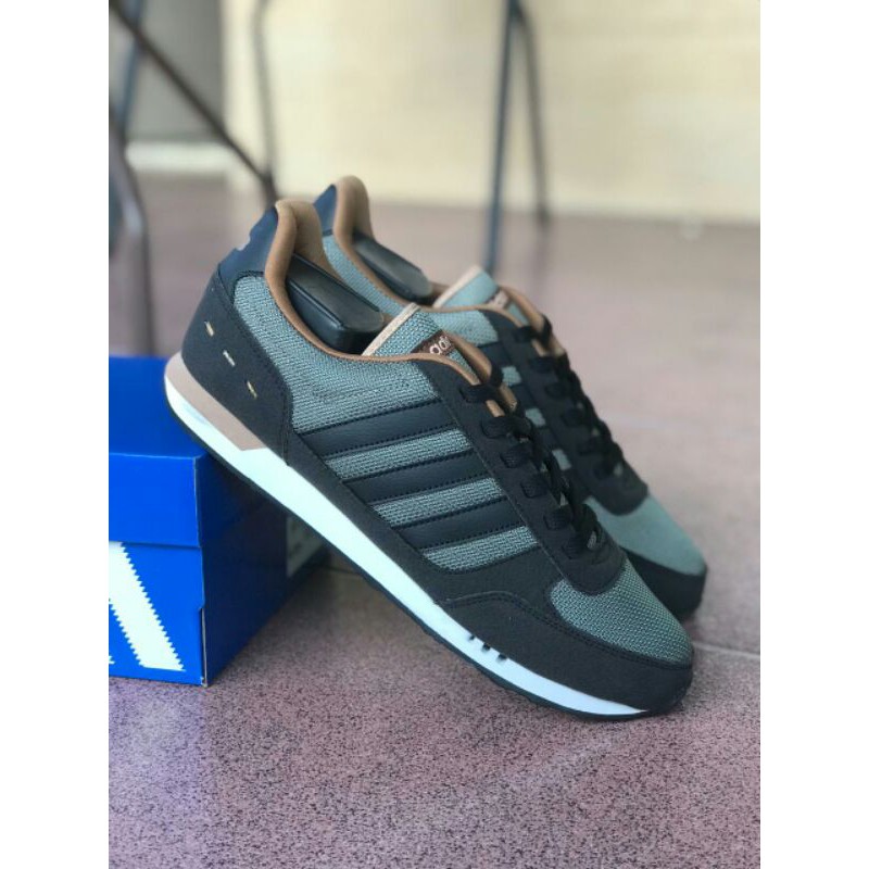 Adidas Neo City Racer Green Black